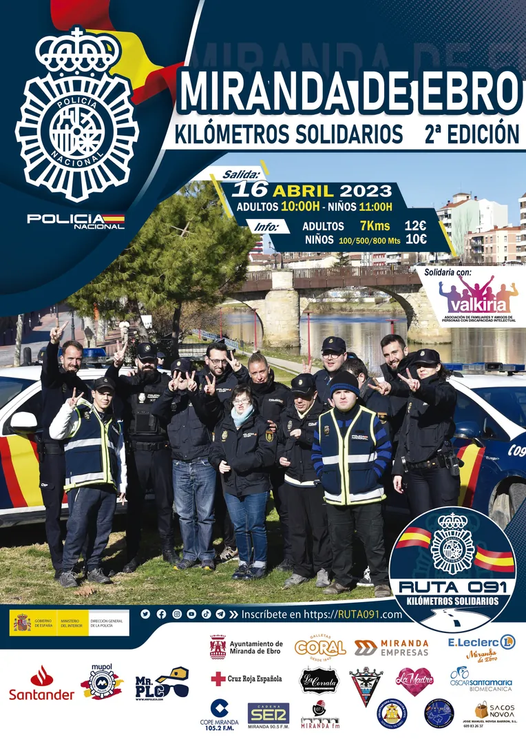 Carrera solidaria Ruta 091 Miranda de Ebro