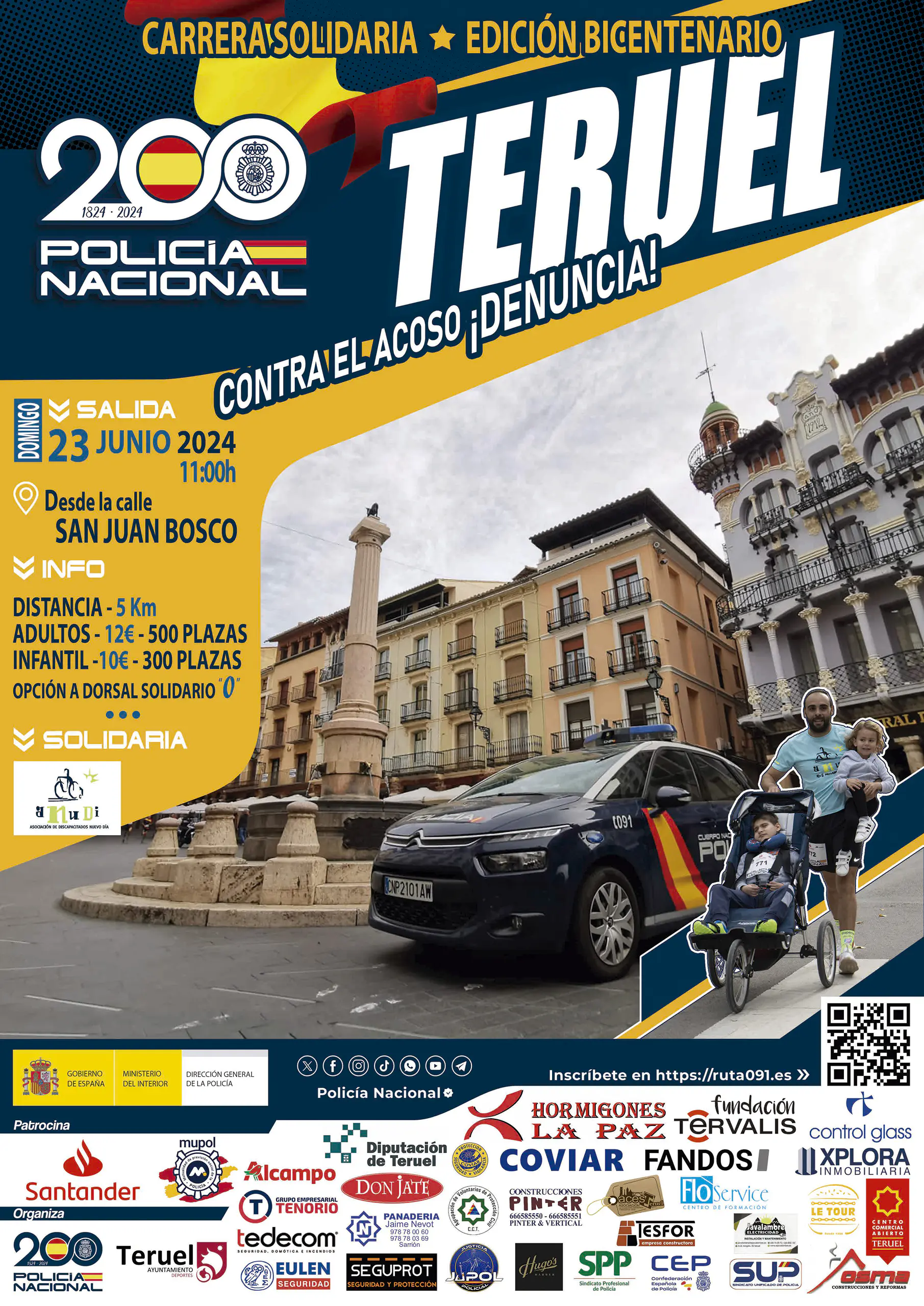Carrera solidaria Teruel 2024