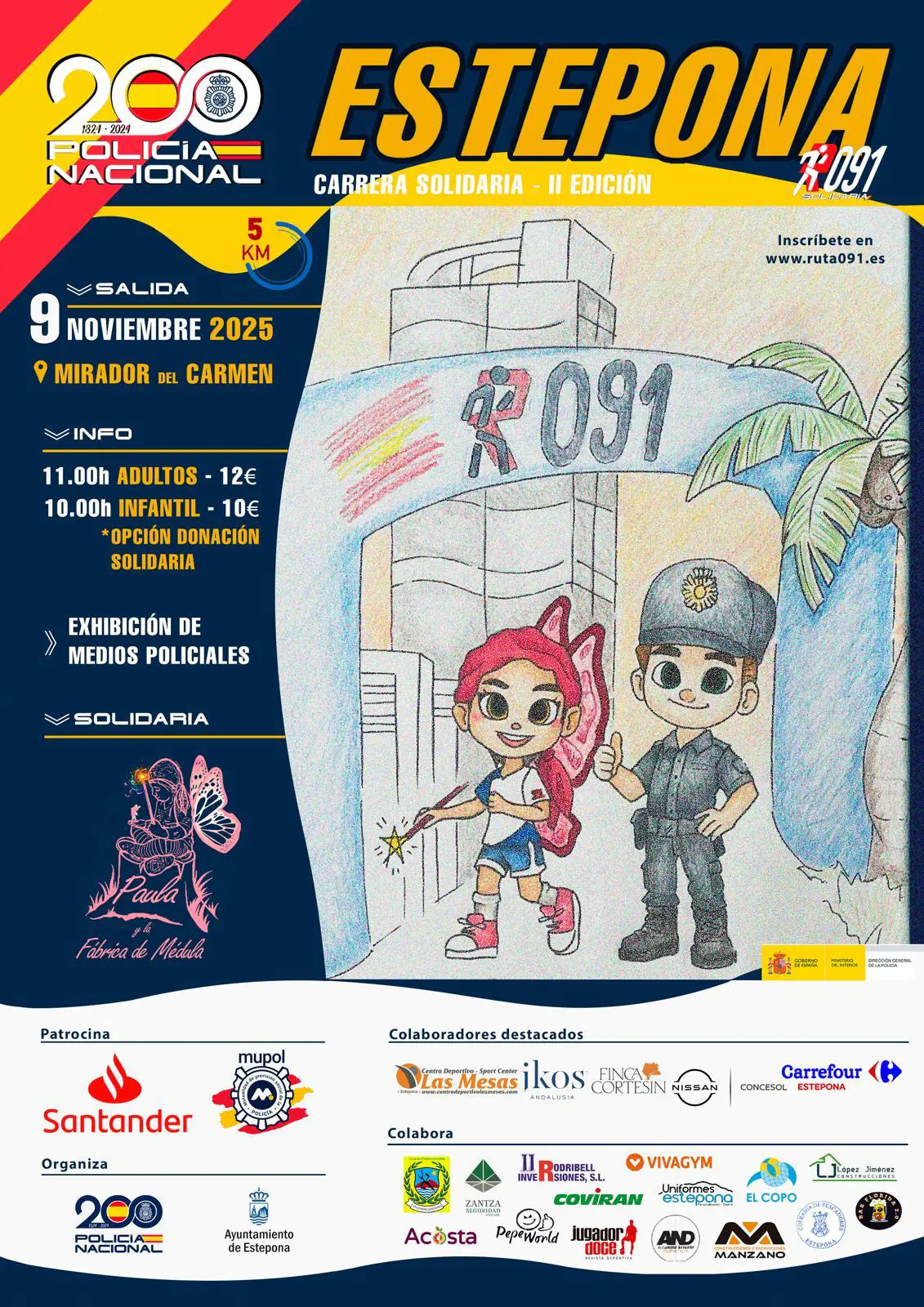 Carrera Solidaria Ruta 091 Estepona 2025