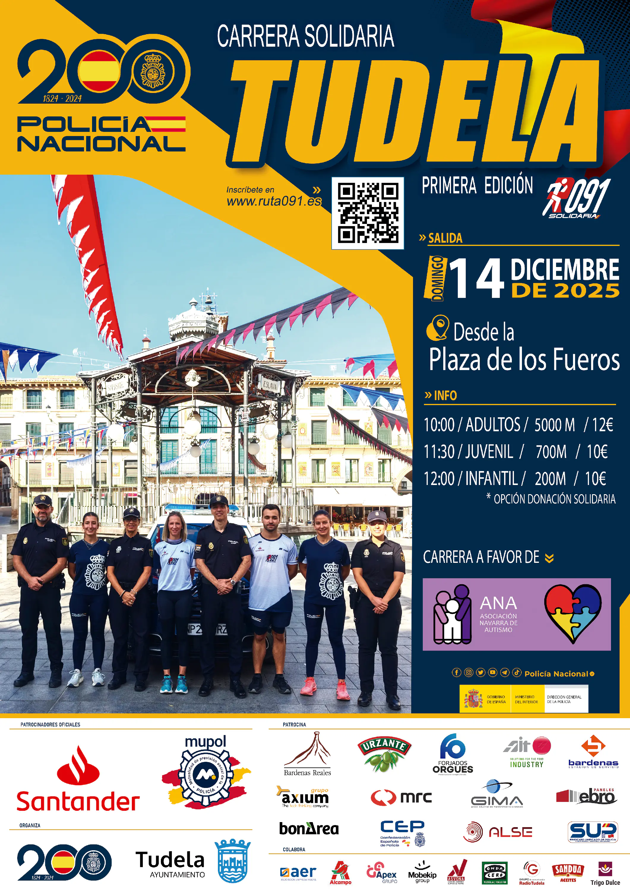 Carrera solidaria Ruta 091 Carrera Solidaria Ruta 091 Tudela 2025