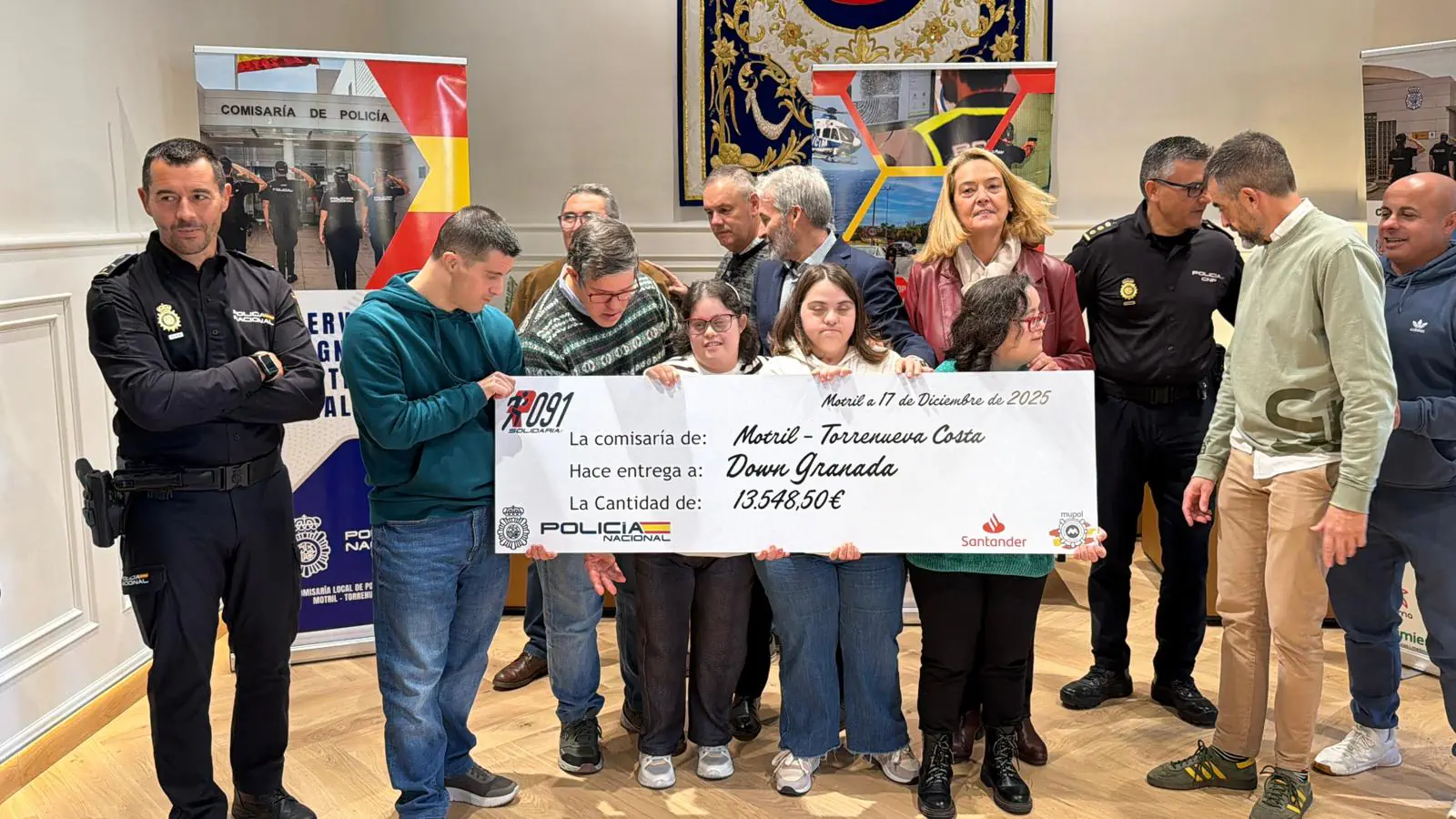 Motril acoge con éxito su primera Carrera Solidaria Ruta 091 y recauda 13.548 euros para Granadadown | Motril Digital