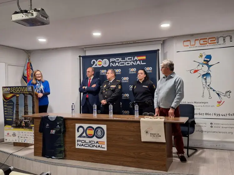 Segovia acoge la primera ‘Ruta del 091 km Solidarios’ de la Policía Nacional | El Adelantado