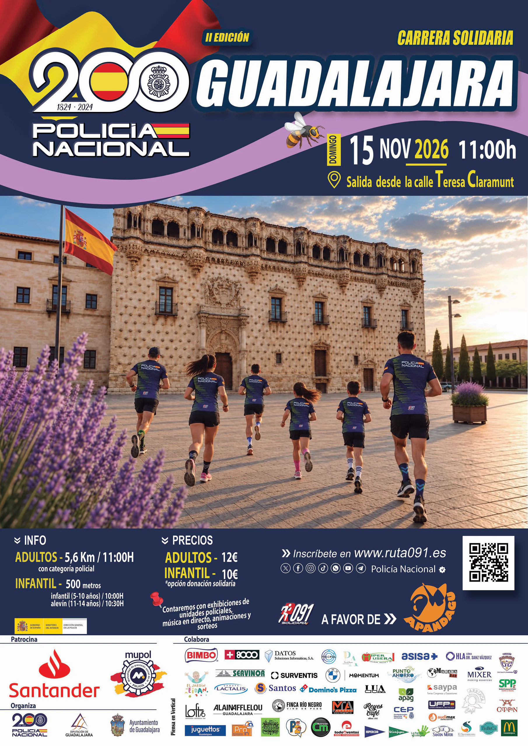 Carrera solidaria Ruta 091 Carrera Solidaria Ruta 091 Guadalajara 2026